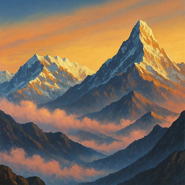 Mantra KI Illustration Himalaya