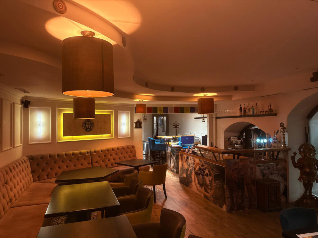 Restaurant Mantra unterer Gästeraum